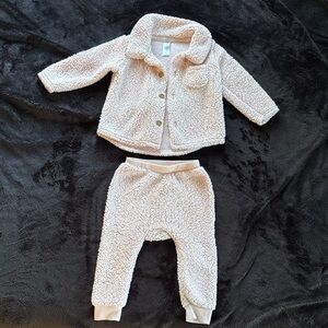 Cozy Cream Kids Matching Set